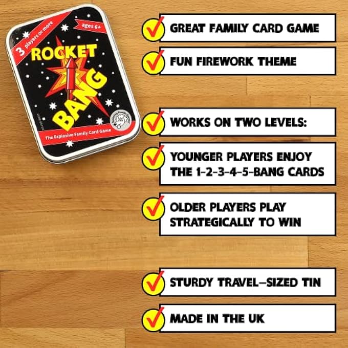 rayihni ROCKET BANG - THE FANTASTIC FIREWORK THEMED FAMILY CARD - Image 5